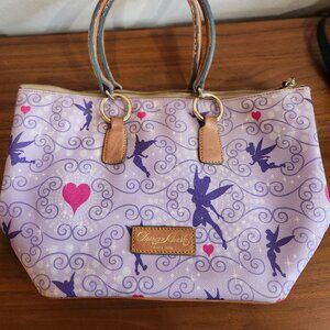 Dooney & Bourke Run Disney Tinkerbell Peter Pan Satchel Handbag Purse Rare